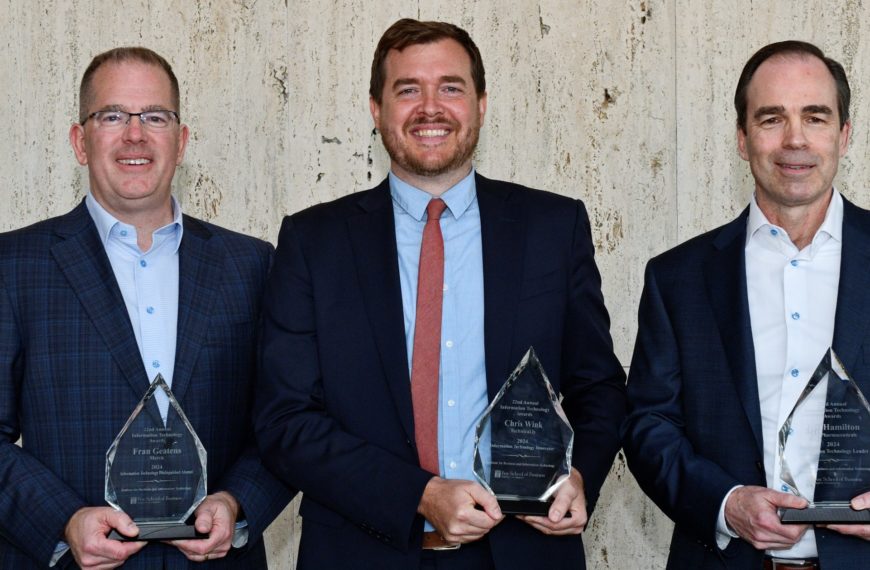 Digital leaders Hamilton, Wink, and Geatens honored at 22nd Annual IT Awards